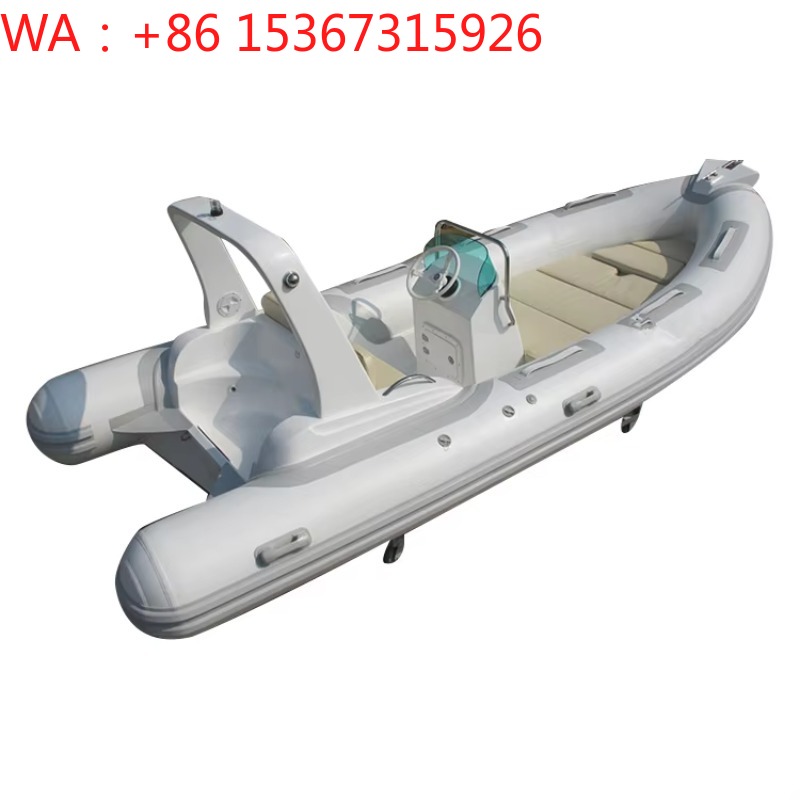 Outdoor Sports Center - RIB520C 6-Person Center Console Inflatable Fiberglass