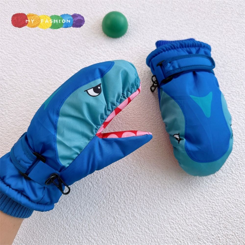 Cartoon Children Ski Gloves Sh - огляд і ціна Outdoor Sport For Kids
