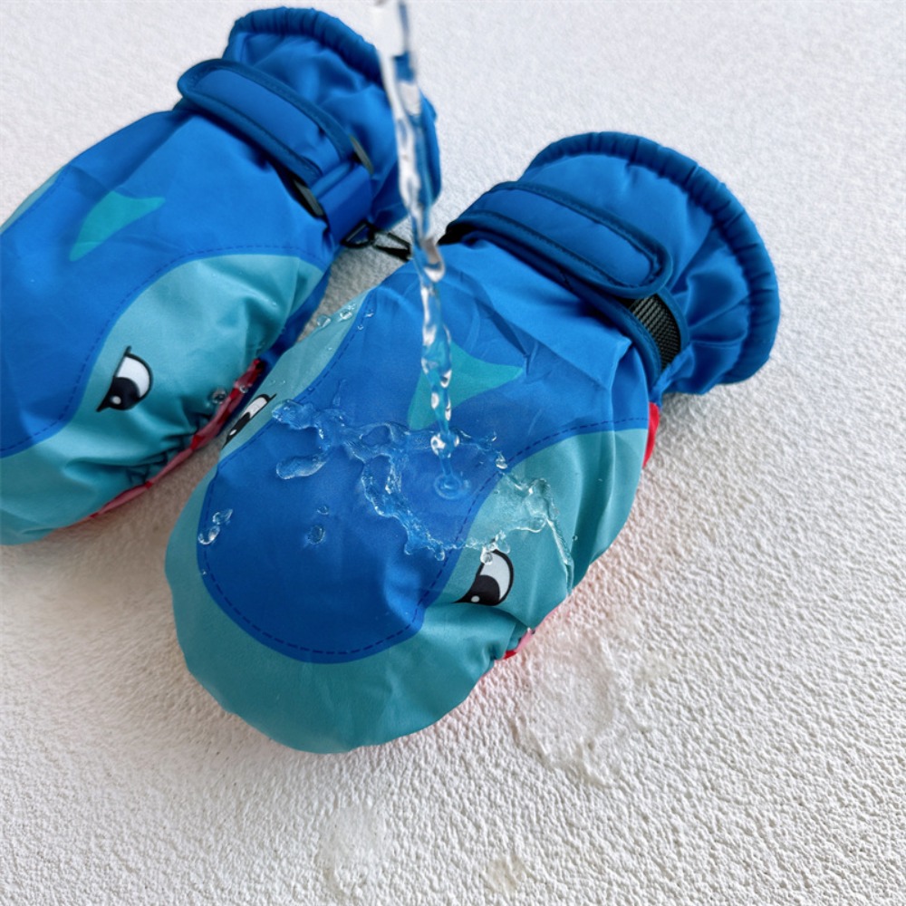 Cartoon Children Ski Gloves Sh - огляд і ціна Outdoor Sport For Kids