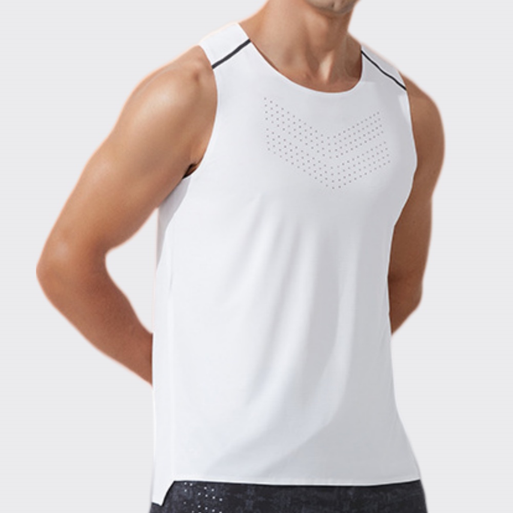 Men Gym Vest Quick Dry Running - огляд і ціна Outdoor Sport Logo