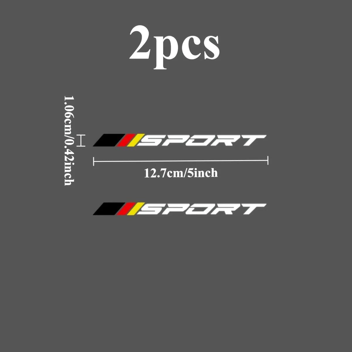 2PCS SPORT Logo 2D Flat Sticke - огляд і ціна Outdoor Sport Logo