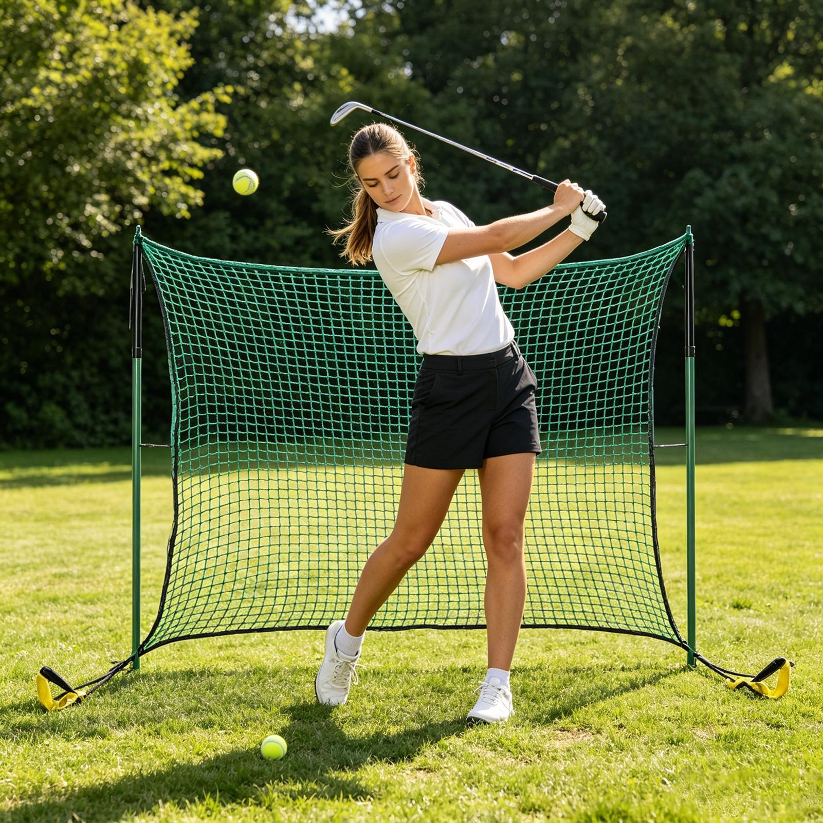 Golf Hitting Net Outdoor Train - огляд і ціна Outdoor Sports Net