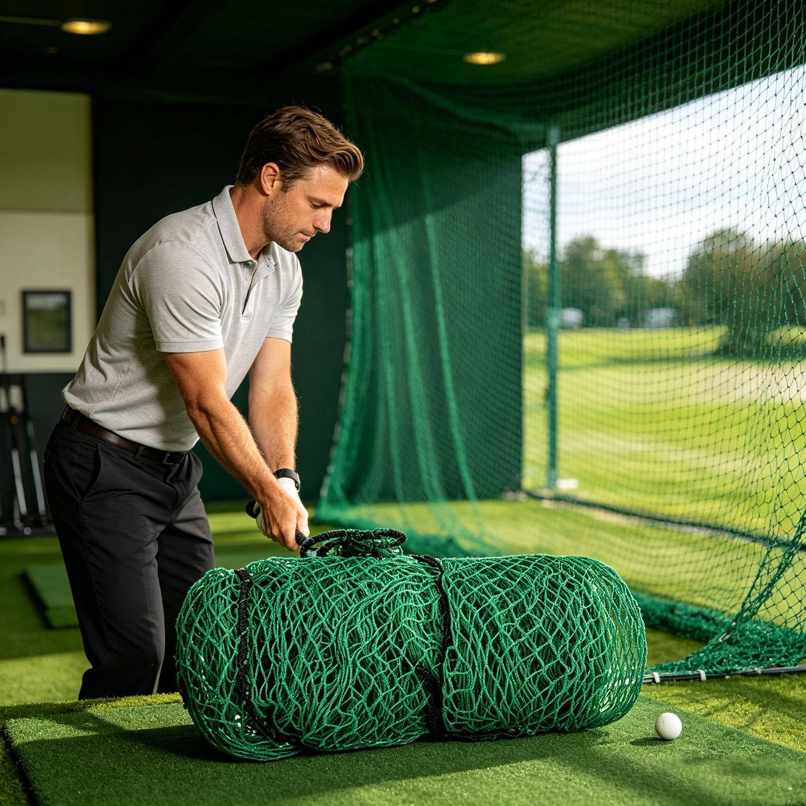 Golf Hitting Net Outdoor Train - огляд і ціна Outdoor Sports Net